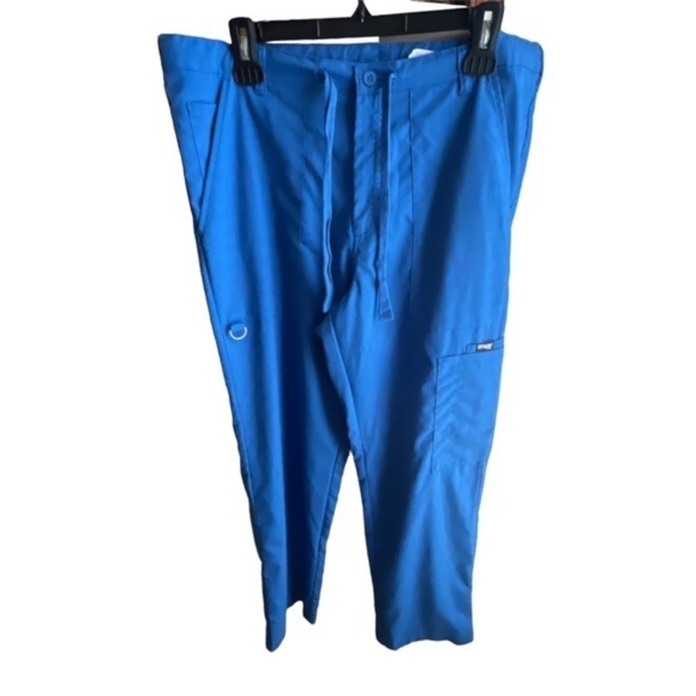Greys Anatomy Blue Scrub Pants Medical Hospital Nurse Doctor Size Med GUC #5556